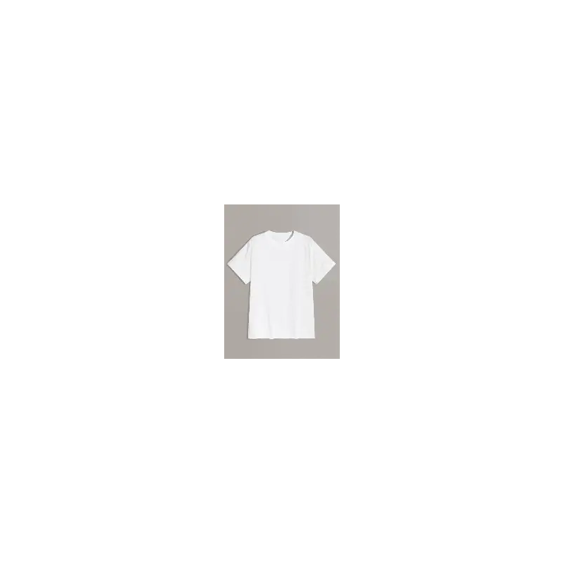 T-shirt blanc simple taille unique