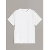 T-shirt blanc simple taille unique